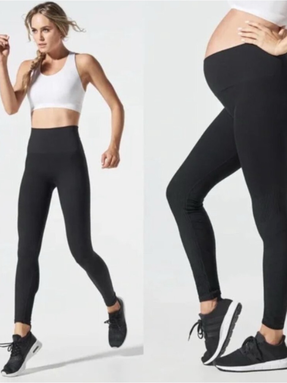 BLANQI Black Supportive Maternity Leggings